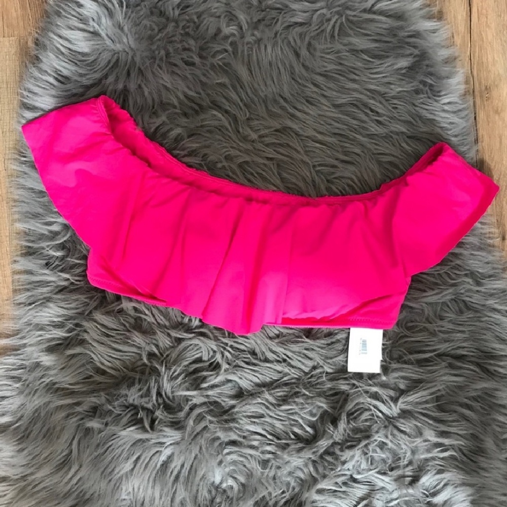 Trina Turk off the shoulder bikini top